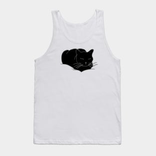 Loaf of Cat - black Tank Top